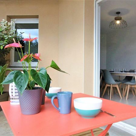 Tout Confort ! Calme, Climatisation, Parking Gratuit, Grande Terrasse, Ascenseur, Wifi Carcassonne Bagian luar foto