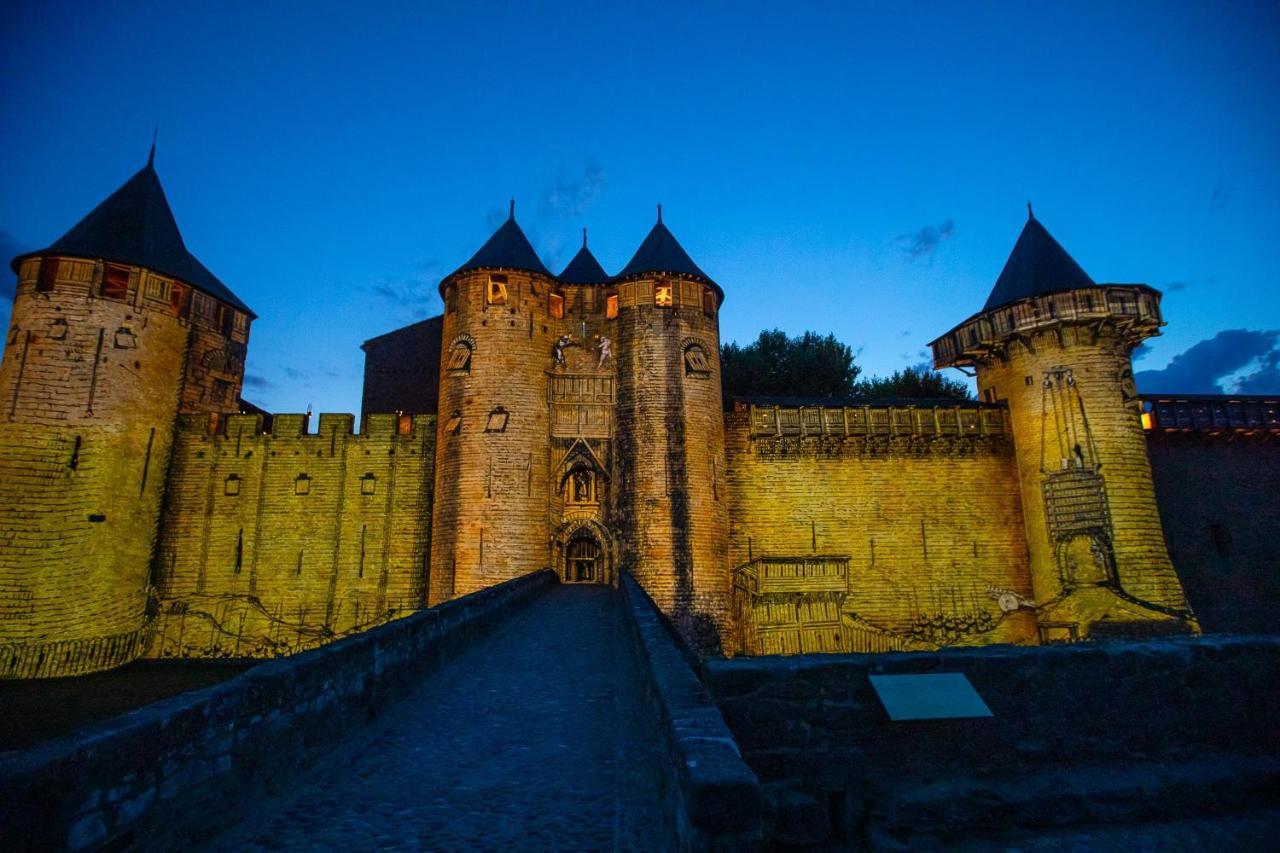 Tout Confort ! Calme, Climatisation, Parking Gratuit, Grande Terrasse, Ascenseur, Wifi Carcassonne Bagian luar foto