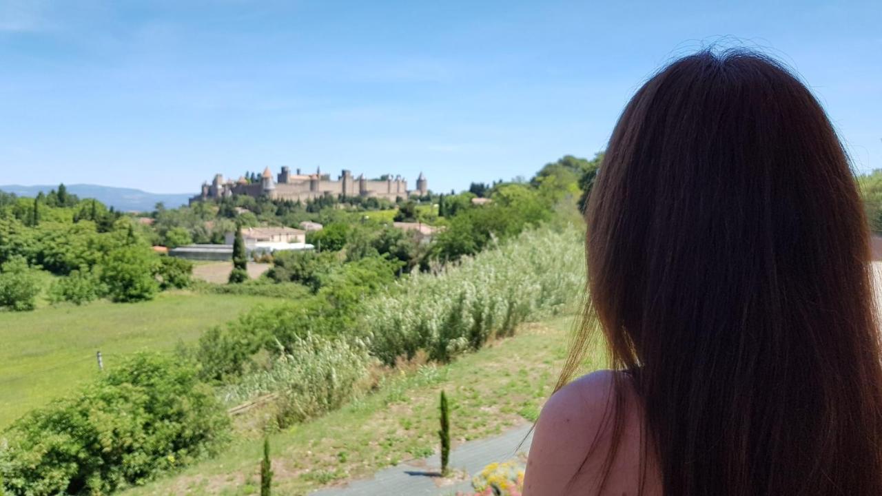 Tout Confort ! Calme, Climatisation, Parking Gratuit, Grande Terrasse, Ascenseur, Wifi Carcassonne Bagian luar foto
