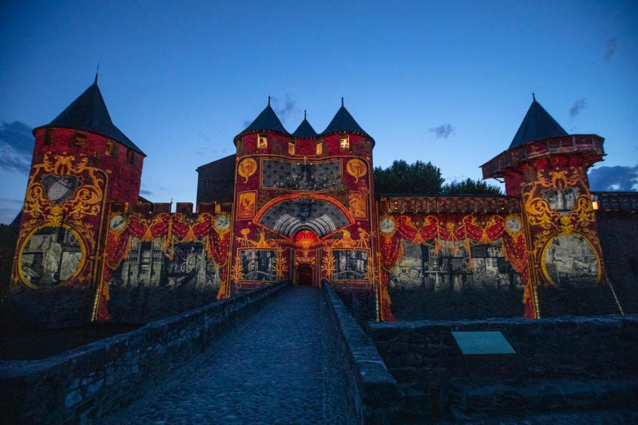 Tout Confort ! Calme, Climatisation, Parking Gratuit, Grande Terrasse, Ascenseur, Wifi Carcassonne Bagian luar foto