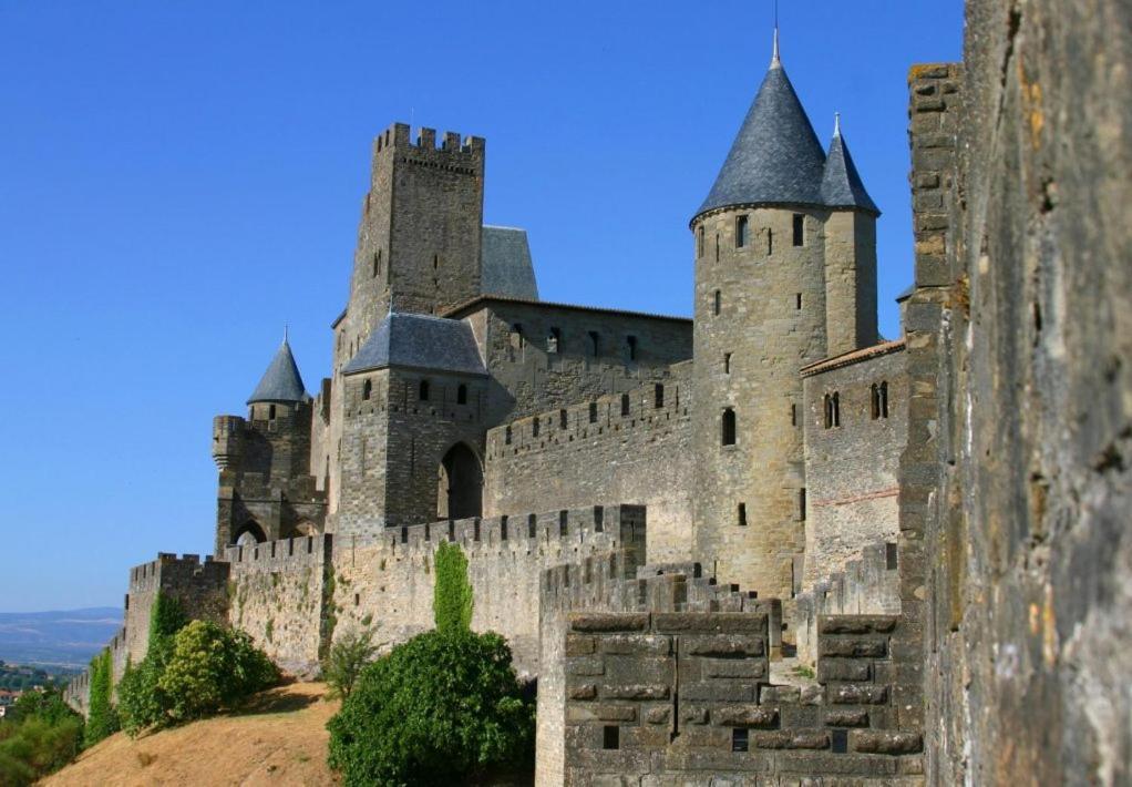 Tout Confort ! Calme, Climatisation, Parking Gratuit, Grande Terrasse, Ascenseur, Wifi Carcassonne Bagian luar foto
