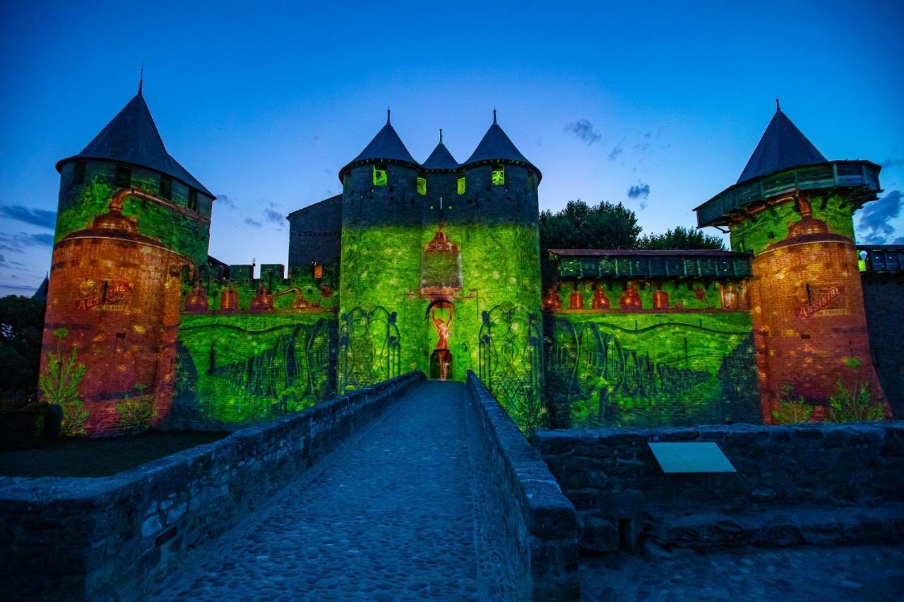 Tout Confort ! Calme, Climatisation, Parking Gratuit, Grande Terrasse, Ascenseur, Wifi Carcassonne Bagian luar foto