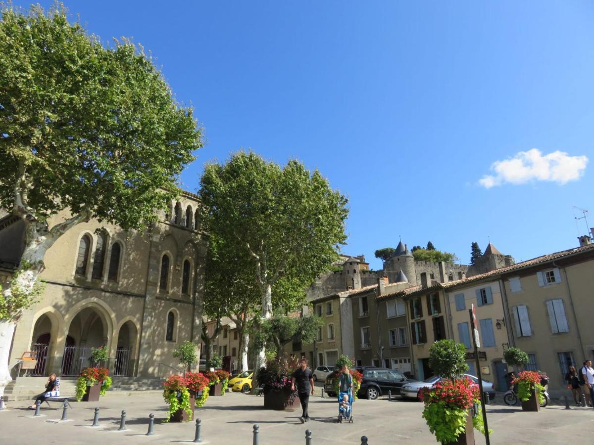 Tout Confort ! Calme, Climatisation, Parking Gratuit, Grande Terrasse, Ascenseur, Wifi Carcassonne Bagian luar foto