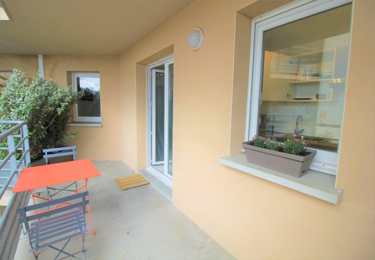 Tout Confort ! Calme, Climatisation, Parking Gratuit, Grande Terrasse, Ascenseur, Wifi Carcassonne Bagian luar foto